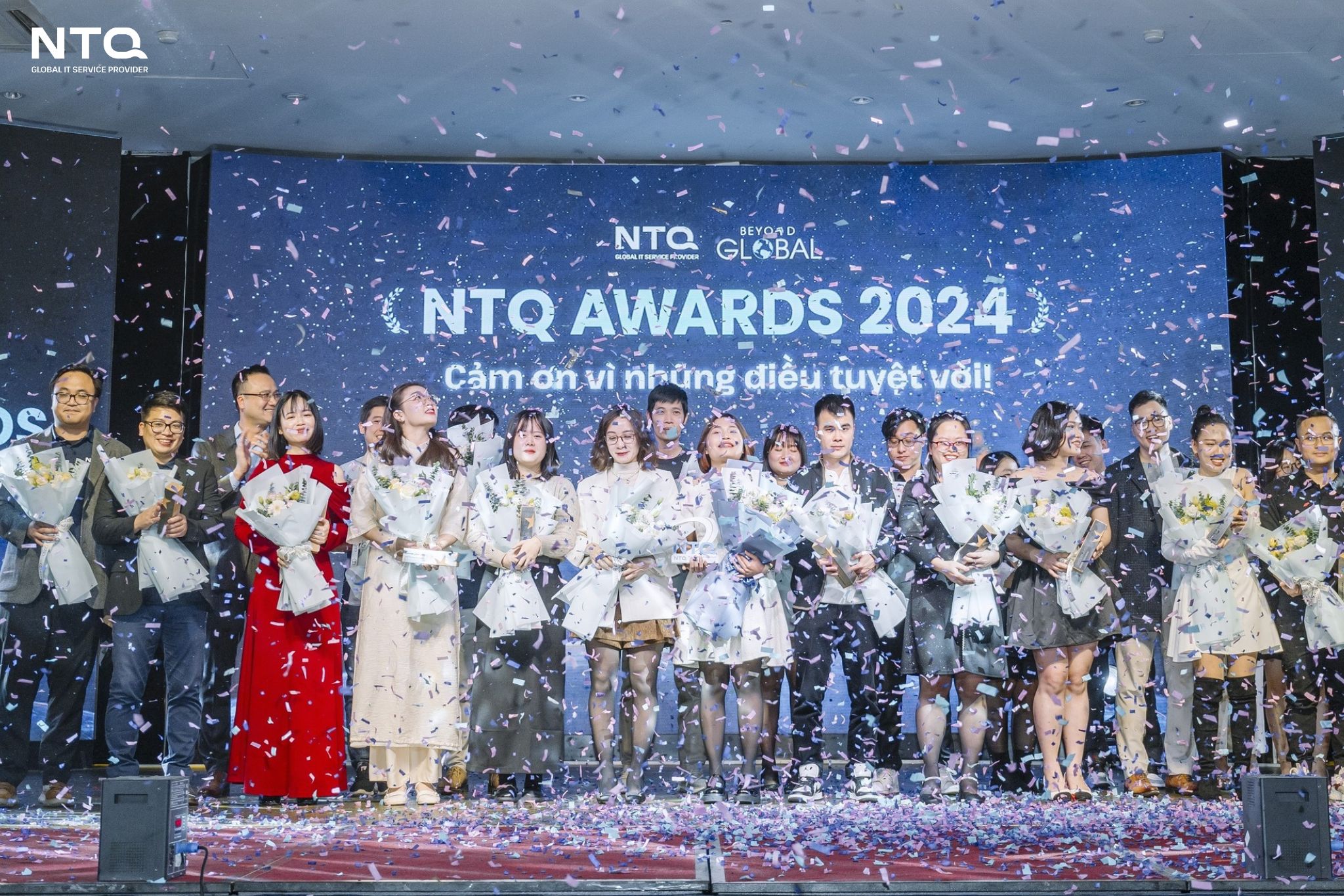 Excellent Performers received NTQ Awards 2024 at Thanks24 Party  