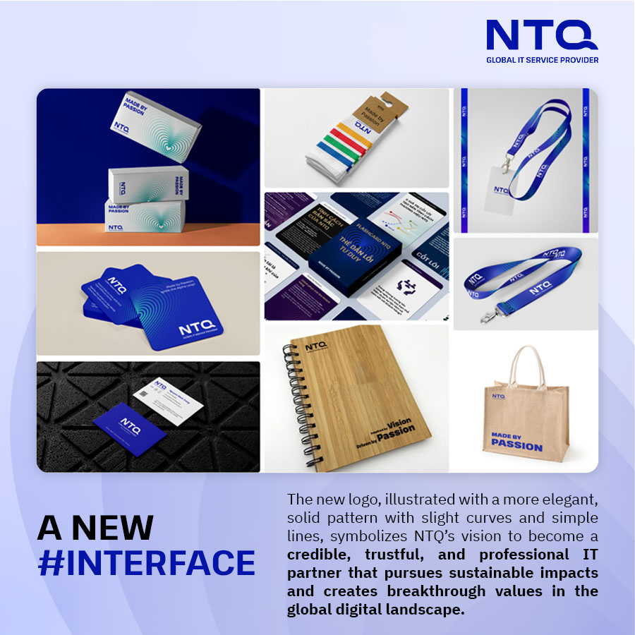 NTQ's New Rrand Logo & Interface